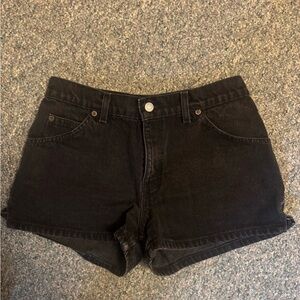 Levi’s Classic Black Women's Denim Shorts